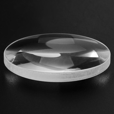 K9 Optical Glass 100mm Focal Length Double Convex Lens Magnifying Lens