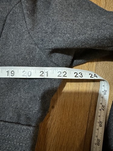 Kenneth Cole New York Women’s Charcoal Wool Blend Pea coat. Size 16p - Picture 9 of 11