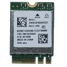 Realtek RTL8852AE Wireless card for Lenovo FRU 5w10v5844