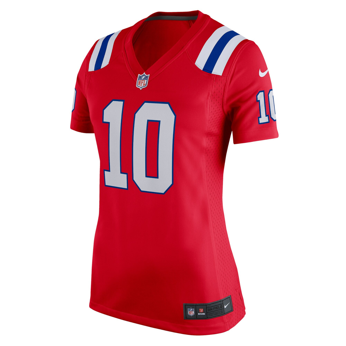 Nike Women's Mac Jones #10 New England Patriots NFL Jersey