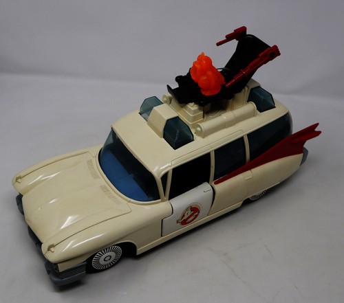 DE COLECCIÓN 1986 AÑOS 80 KENNER THE REAL GHOSTBUSTERS ECTO-1 COCHE VEHÍCULO EN CAJA RARO - Imagen 9 de 12