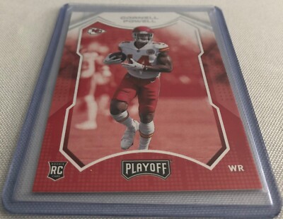 2021 Panini Playoff Football Cornell Powell Kansas City Chiefs Rookie #242