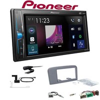Pioneer Multimedia Autoradio Bluetooth Dab+ FüR Volvo S80 I 1998-2008 Anthrazit