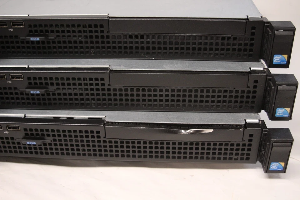 Lot of 3 Dell Poweredge R210 Intel Xeon Quad Core Servers Boot to BIOS - Изображение 4 из 4