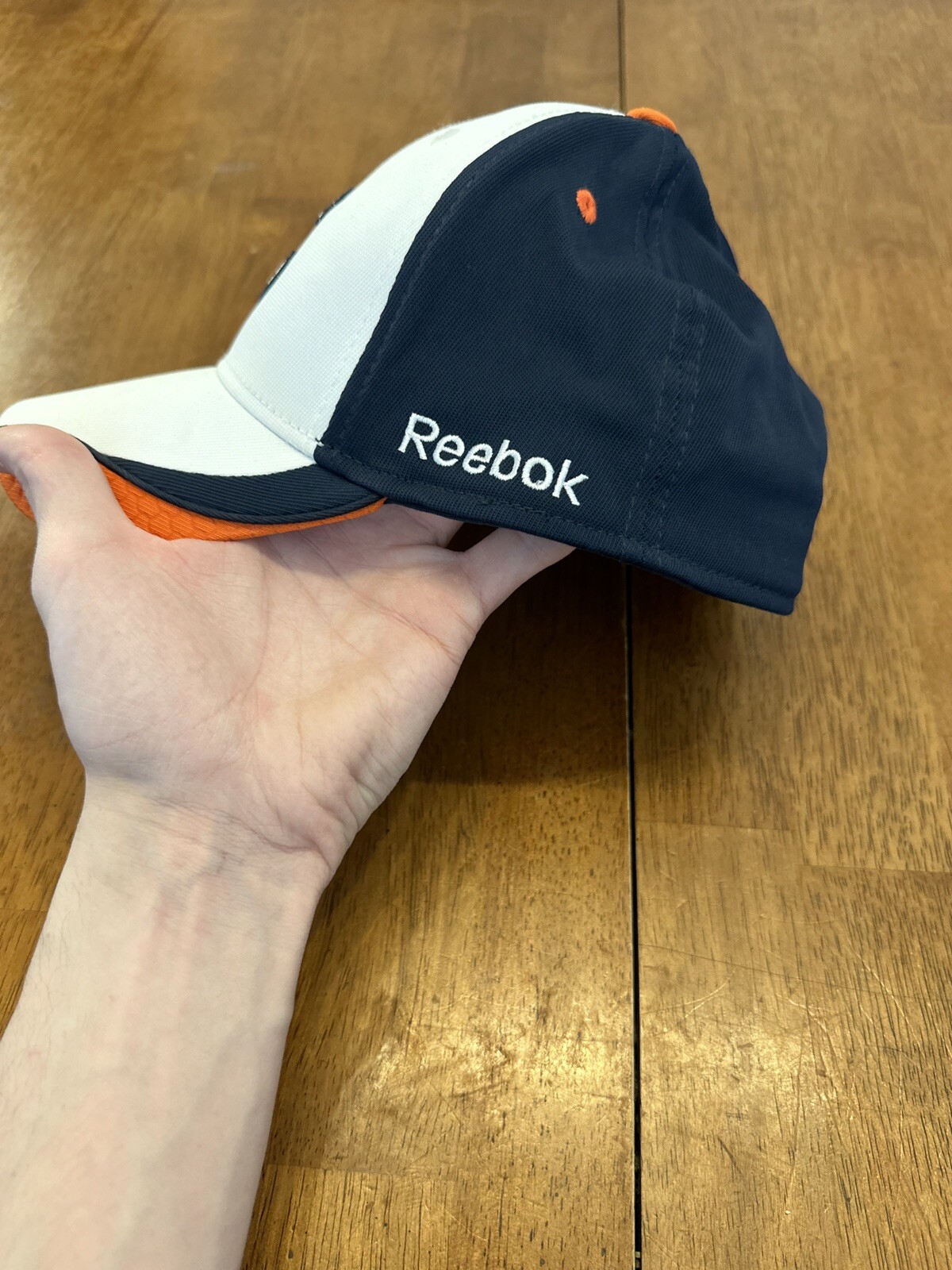 Chicago Bears Reebok NFL Equipment Fitted Hat Small / Medium thumbnail 3