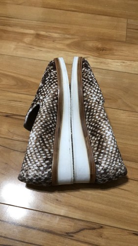 Free People Suede Slip On Shoes Animal Print - Picture 6 of 7