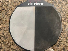 Vic Firth Double Split Sided Drum Practice Pad 12 Inch *FREE SHIPPING*