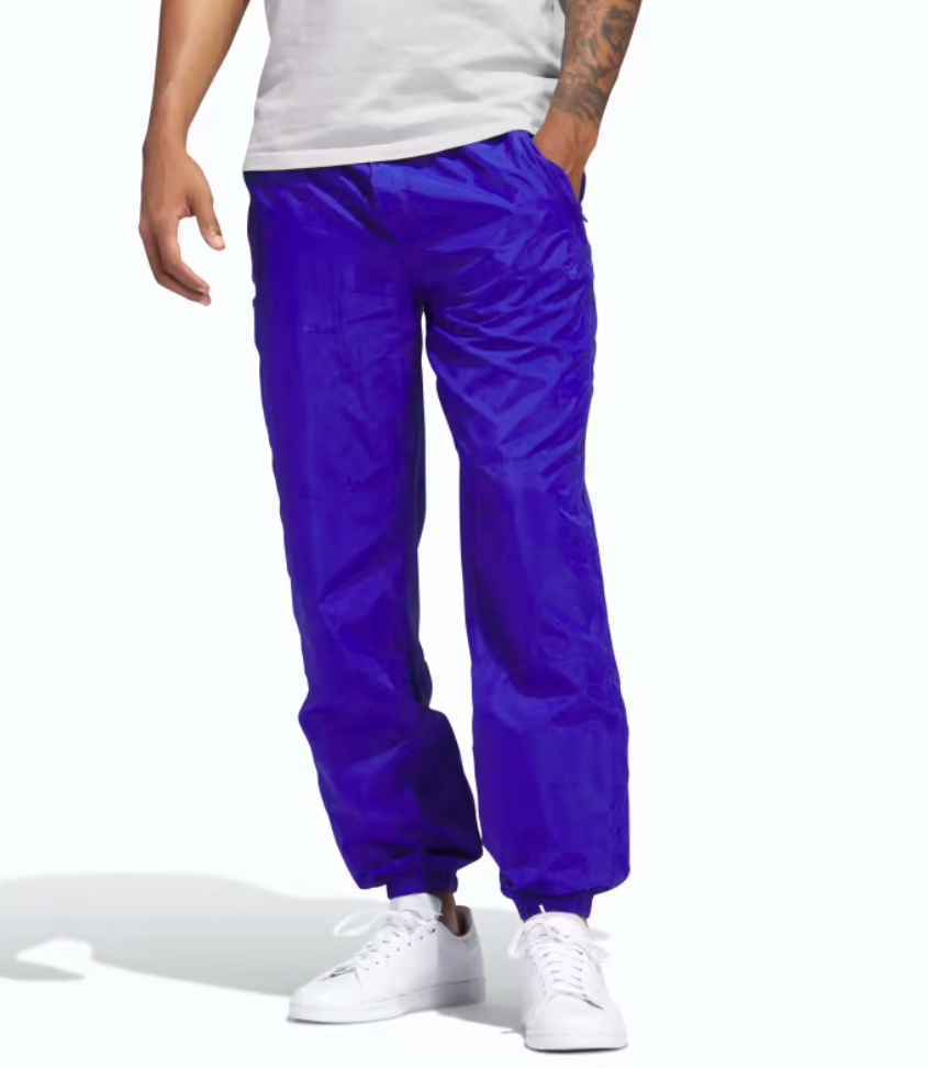 ballaholicnylon pants サイズS ネイビーにパープルライン