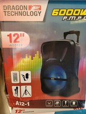 12" 6000 Watt Karaoke speaker