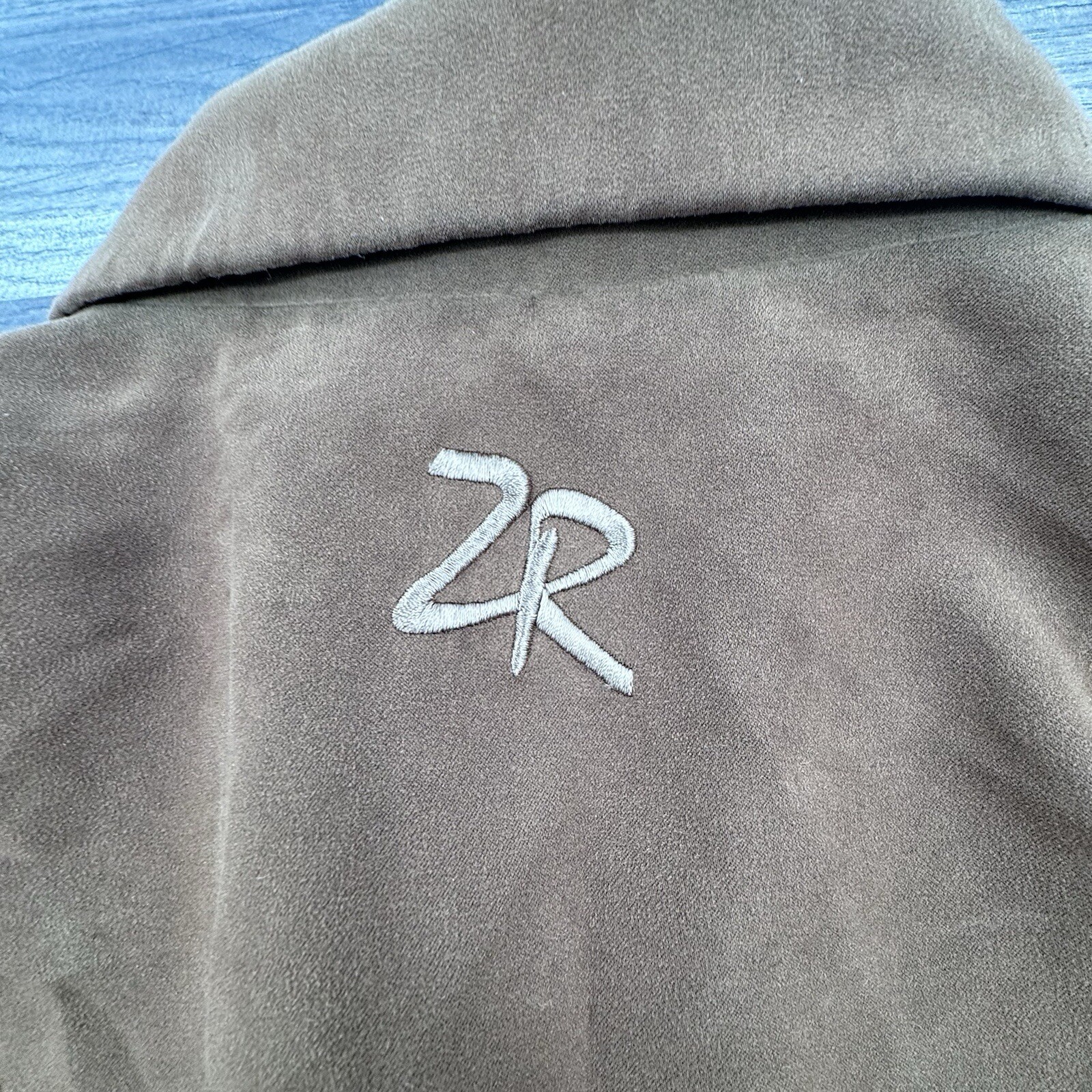 Zero Restriction Men Large Brown Micro Suede Golf… - image 6