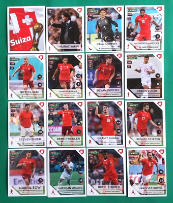 2022 EW Qatar World Cup FIFA #E27 SWITZERLAND SOCCER TEAM FULL