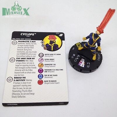 054 Marvel X-Men Xavier's School HeroClix Miniature Super Rare Gateway