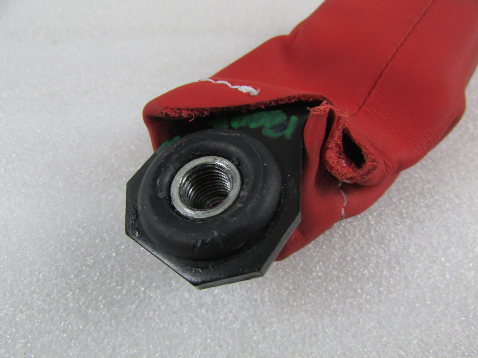 Ferrari California, RH, Right Rear Seat Belt Receiver, Red, Used, P/N 810478
