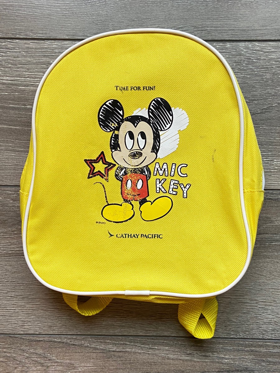 Disney Yellow Mickey Mouse Backpack Mickey and Friends Halloween Backpack | Disney Halloween  main image 2