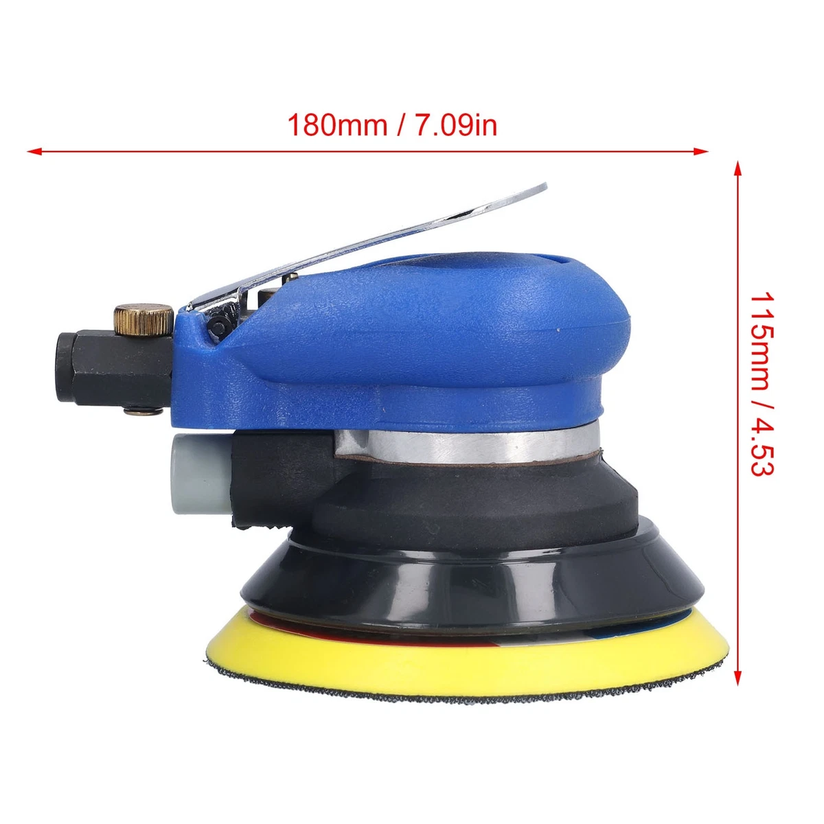 Orbital Sander 5inch 10000rpm High Speed Rotation Air Sanding
