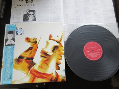 Aztec Camera Love Japan Promo Vinyl LP w OBI in 1987 P-13572 Roddy Frame C86