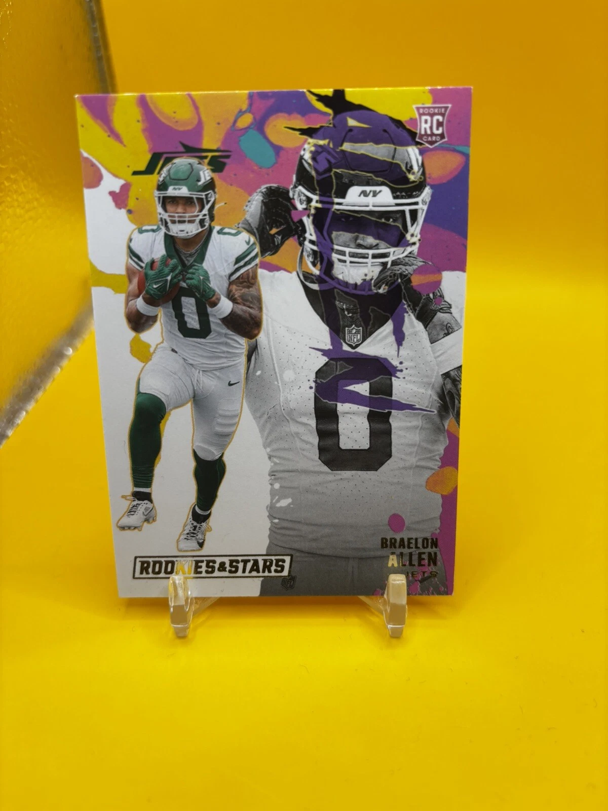 Braelon Allen Panini Rookies & Stars Rookie Exclusive #REBAN Base