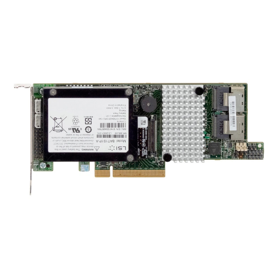 Controllore Cisco UCS-RAID9271CV-8I V04 Mr SAS 9271-8i Raid 6Gb/S Pcie x8 Bbu - Immagine 3 di 3