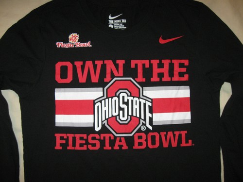 Ohio State Buckeyes Own The Fiesta Bowl Shirt Adult Small (TINY FIT) OSU BUCKS - Picture 2 of 3