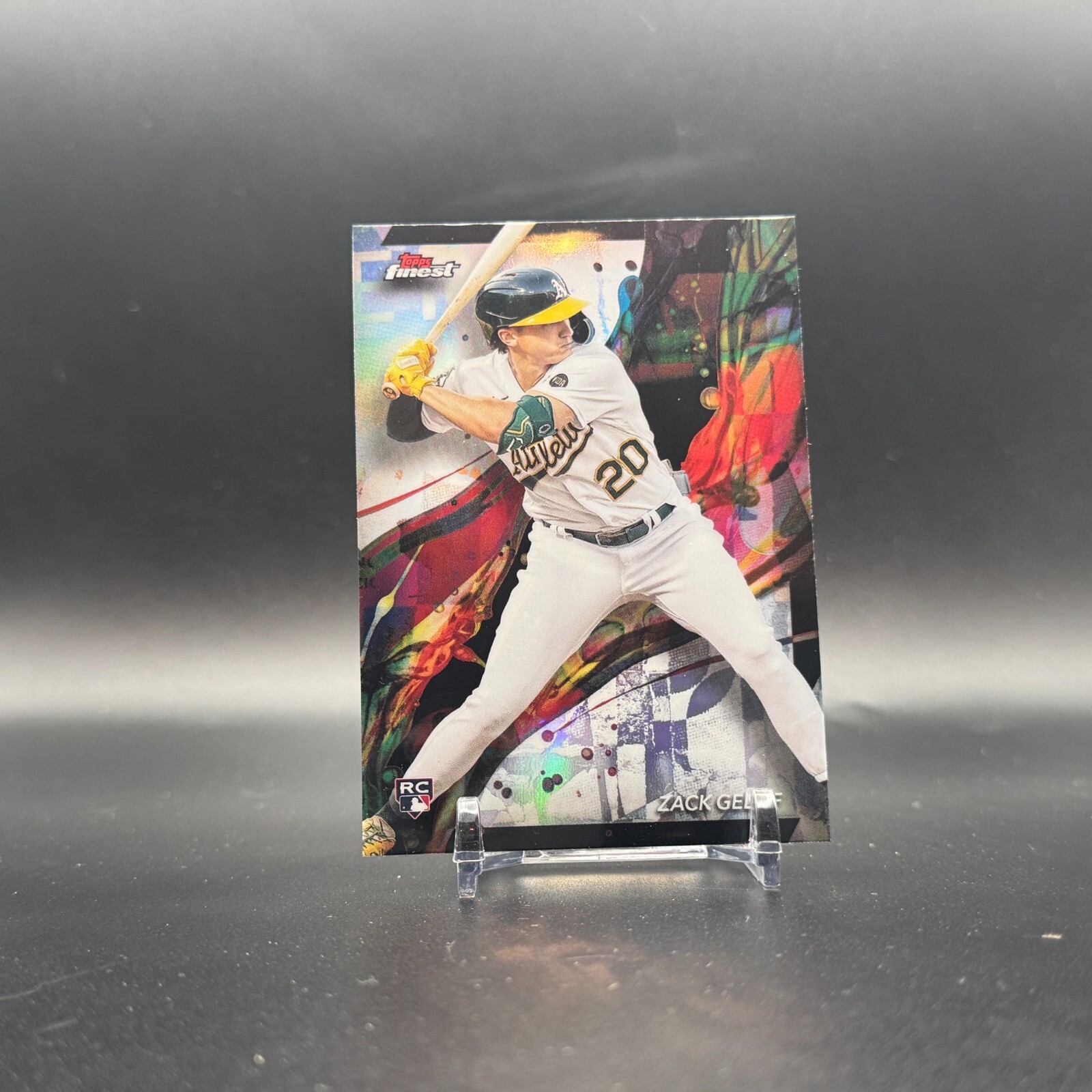 2024 Topps Finest Zack Gelof Rookie Refractor RC #59 Oakland A's