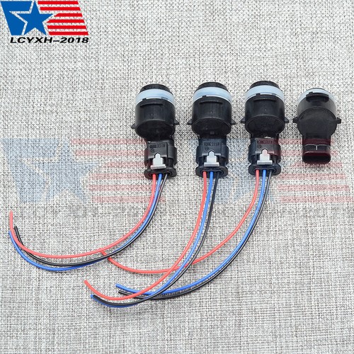 4 Pcs Rear Parking Sensor+Wire harness Fit For Jeep Gladiator Wrangler RAM 1500 - Picture 4 of 19
