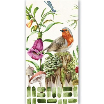 Michel Design Works Moss & Oak Woodland 15 Triple-Ply Paper Hostess Napkins
