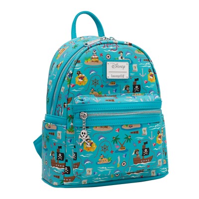 Mickey & Friends AOP Pirate Loungefly Disney Loungefly Pirate Mickey and Friends AOP Backpack NWT  main image 2