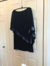 XSCAPE Lord & Taylor Women’s 10 Navy Blue Dress NWT Pit-Pit 19” Length 34”