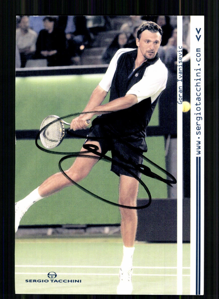Photo Dédicacée De Goran Ivanisevic – Signature Originale, Tennis