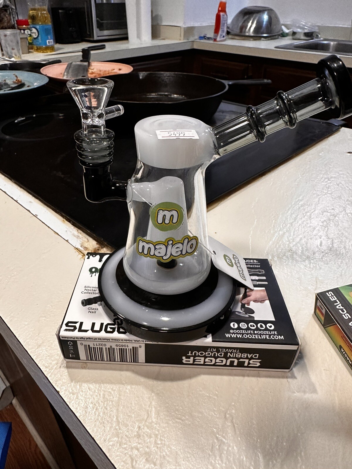 MAJELO  Premium Water Pipe For Both Herb Or Concentrate