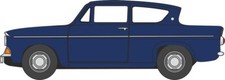Oxford Diecast 76105011 Ford Anglia Ambassador Blue