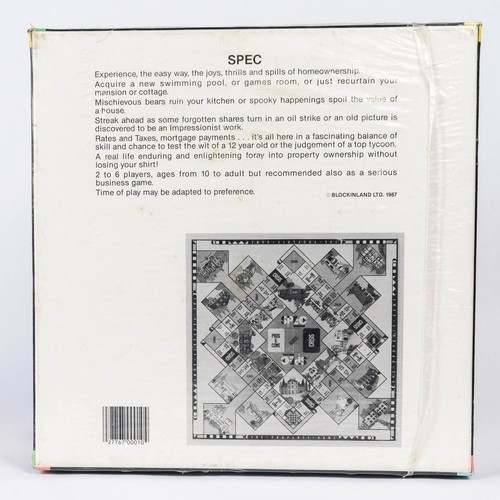 Nuevo en caja 1987 Blockinland SPEC The Property juego de mesa - Imagen 2 de 2