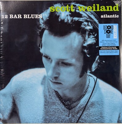 SCOTT WEILAND 12 Bar Blues SEALED 2LP Blue Frosted & Green Translucent Vinyl RSD