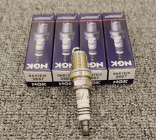 4PCS NGK 2667 Iridium IX Spark Plugs BKR7EIX for Audi BMW Honda Civic Volvo