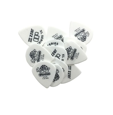 Dunlop Guitar Picks Jazz III XL 12 Pack 1.50 MM Light (498P1.50)