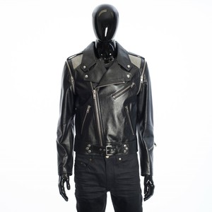 black metallic jacket