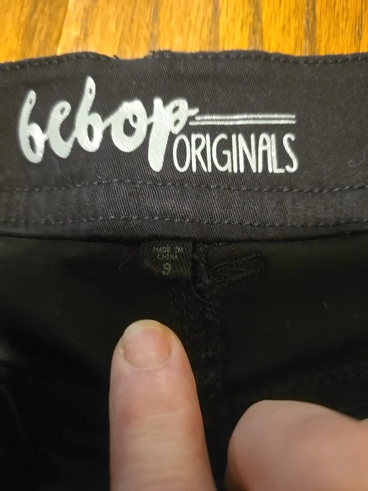 Pantalones negros Bebop para mujer talla 9 Foto 4 de 4