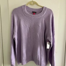Vince Camuto Womens Light Purple Sweater Size XXL MSRP 69 New With Tags