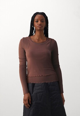 BDG Urban Outfitters Double Layer Long-Sleeved Layered T-Shirt Top XL NWT 280140