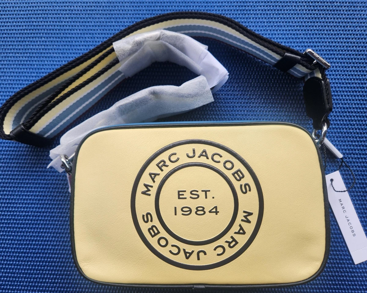 Marc Jacobs The Snapshot Light Blue Green Crossbody Bag