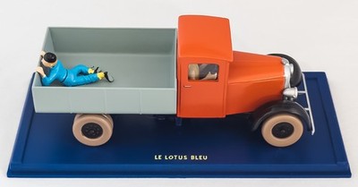Tim + Struppi Auto aus Band 4 ''Der blaue Lotus'' Miesse LKW