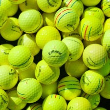 24 Callaway Chrome Soft / Tour Yellow Used Golf Balls Near Mint 4A FREE SHIPPING