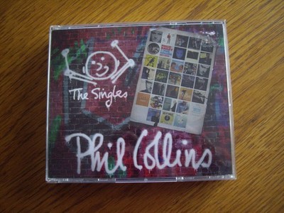 PHIL COLLINS THE SINGLES 3 CD ~ FAT BOX CD ~ RARE