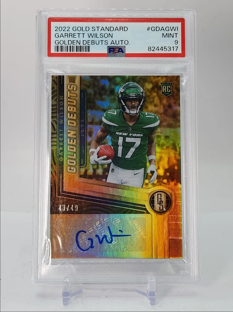 Garrett Wilson Panini Gold Standard Golden Debuts Autographs #GDAGWI Base