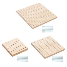 Wooden Crochet Blocking Board Blocking Mats for Granny Squares Needlework