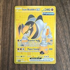 Iron Boulder ex SV05 Temporal Forces Hyper Rare Holo EN 217/162 on eBay