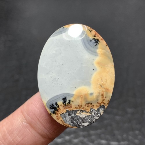 Maligano Jasper Cabochon 31x23x5mm High Quality 35 ct - Picture 2 of 6