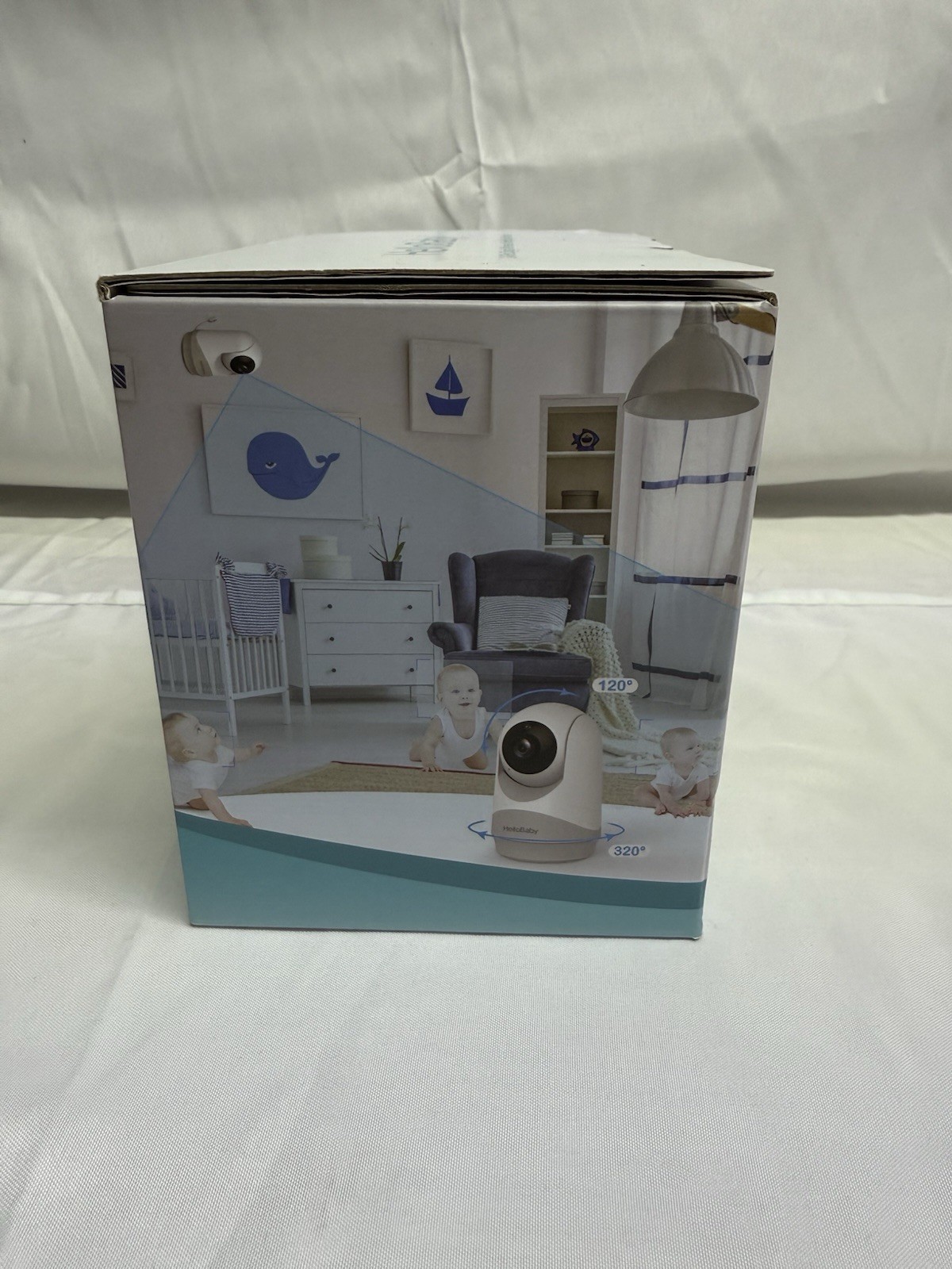 Hellobaby HB6256 Video Baby Monitor 5.0 Inch IPS LCD Screen  Remote