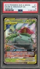 Pokemon Celebi & Venusaur GX Team Up Holo Ultra Rare #1 PSA 9 Mint