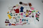 Vintage Barbie Accessory Lot 100 PCS Shoes Clothes Miscellaneous Mattel